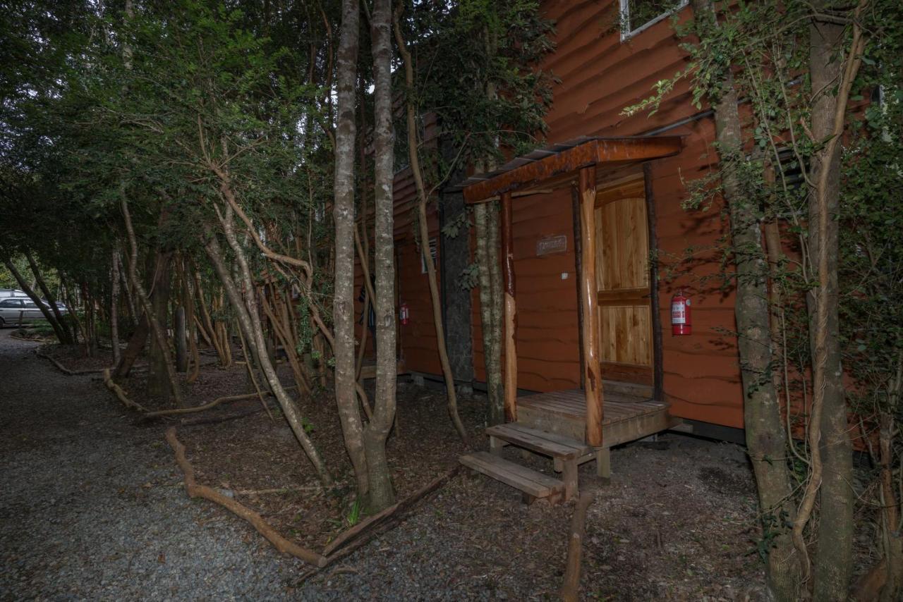 Cabanas Ensenada Bosque Nativo Esterno foto